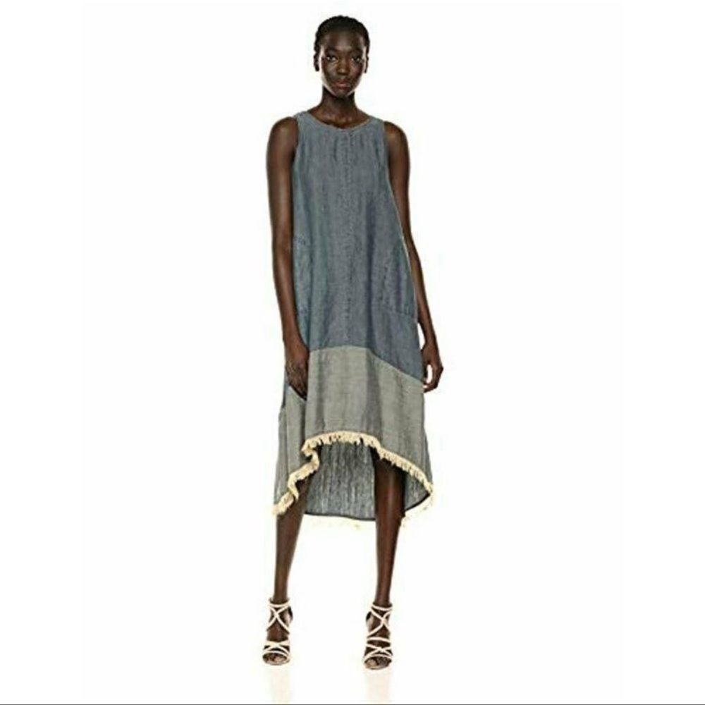 Nanette Lepore GUC denim dress sz 2